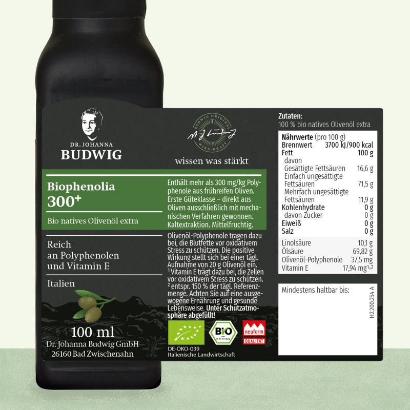 Olivenöl Biophenolia 300+ (100 ml)