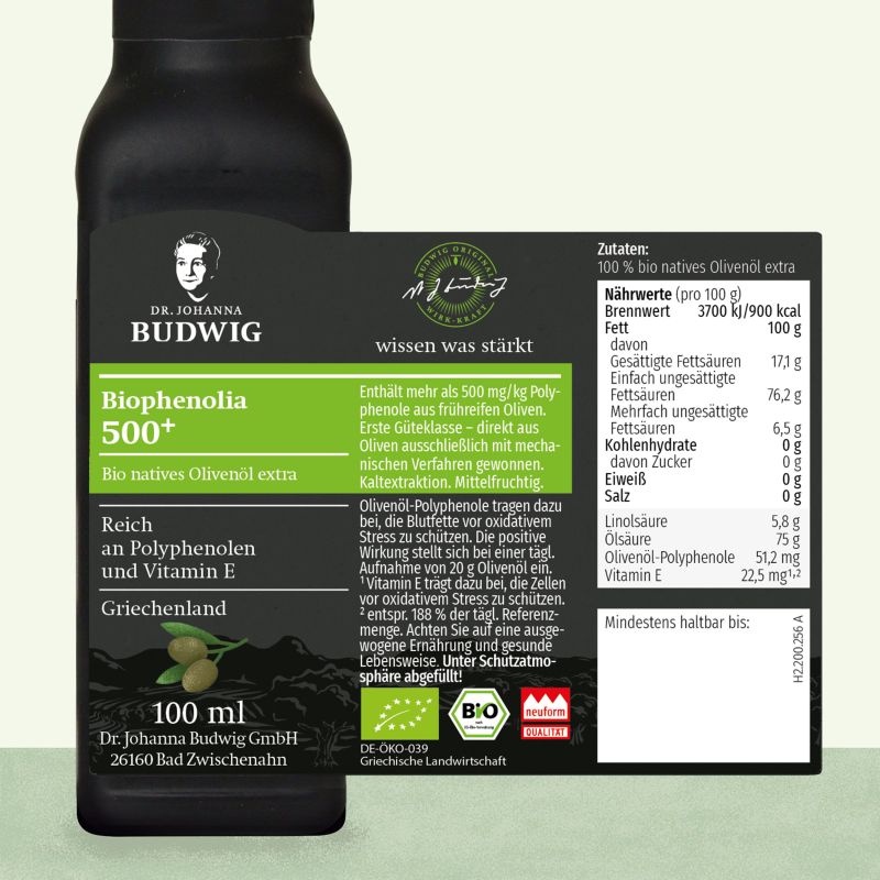 Olivenöl Biophenolia 500+ (100 ml)